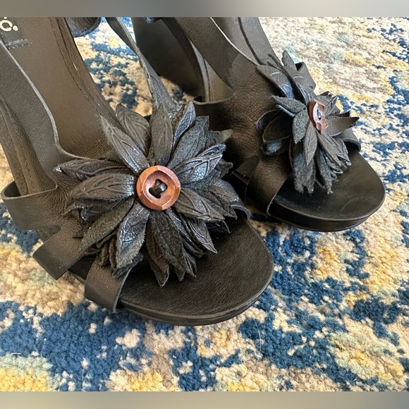 ECCO Women's Kalac Flower Wedge 39/8 - Picture 5 of 13